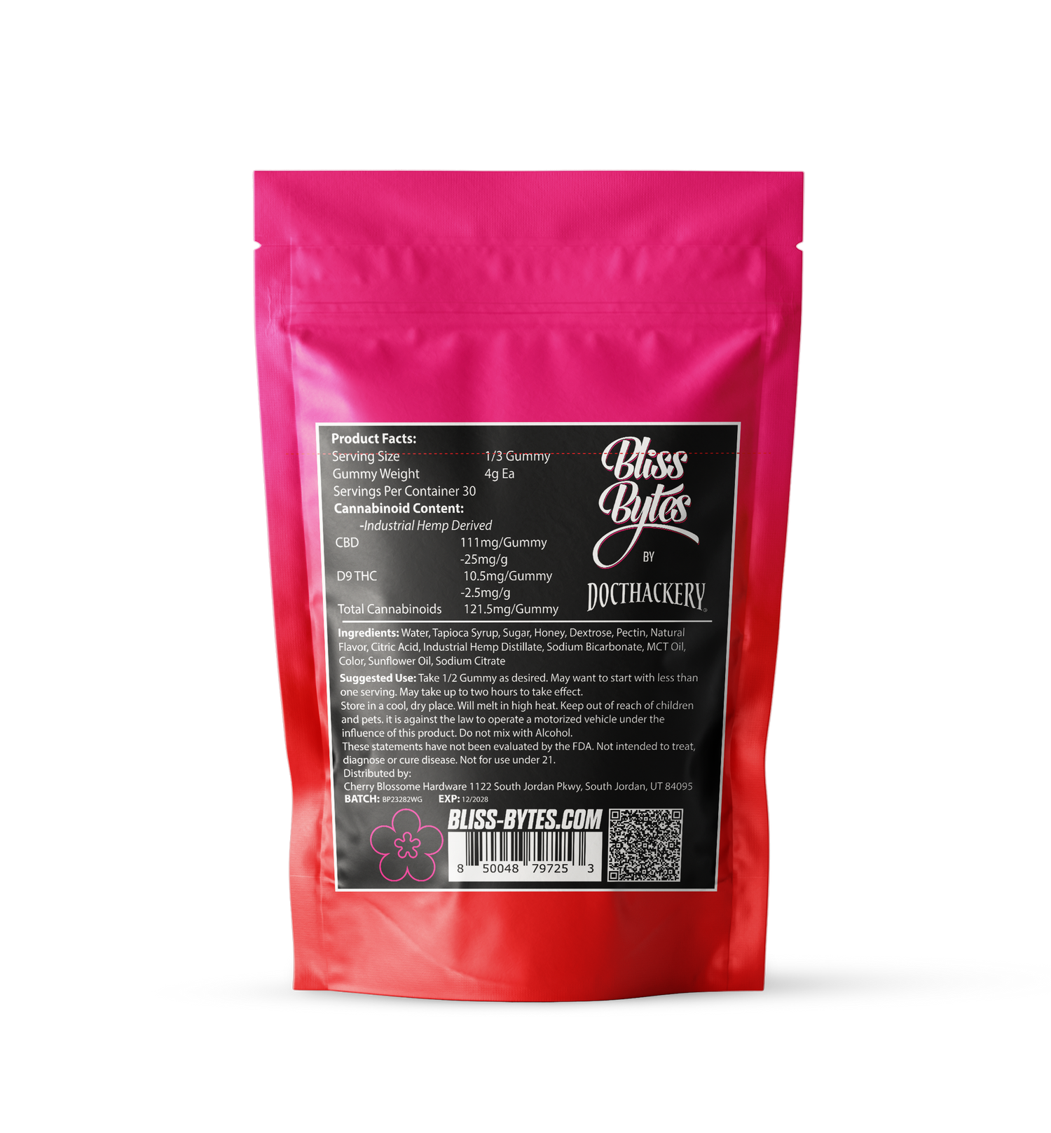 SUMMER WATERMELON D9+CBD 10 BAG CASE