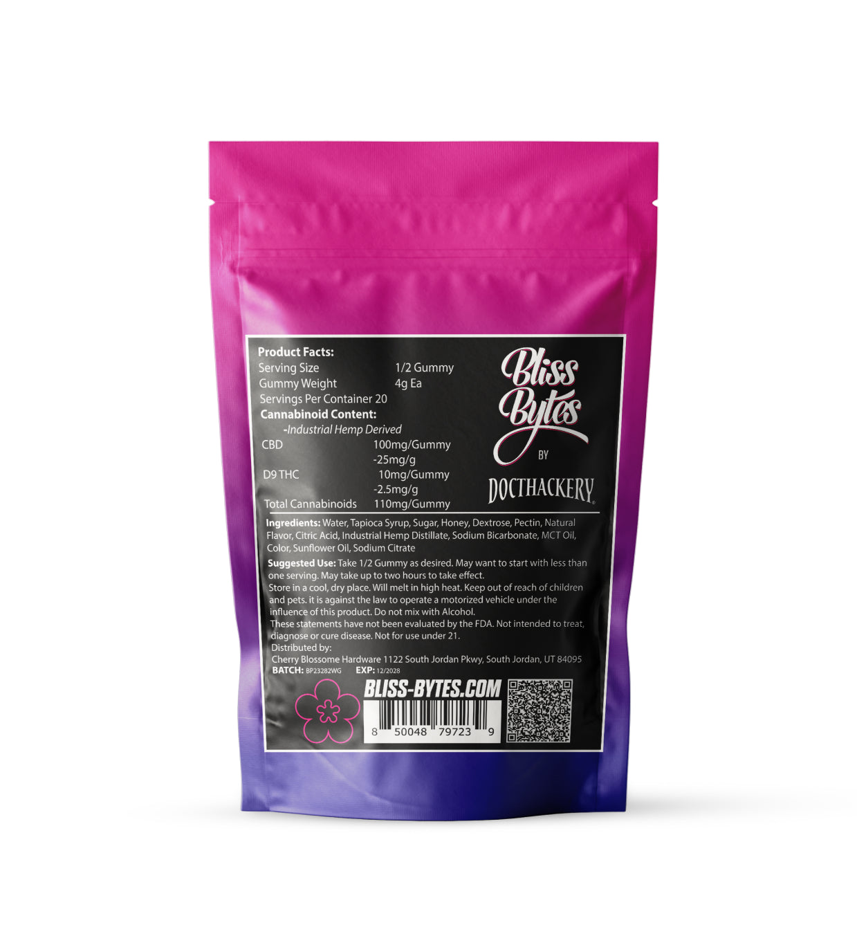 JUICY GRAPE D9+CBD - 10 Ct